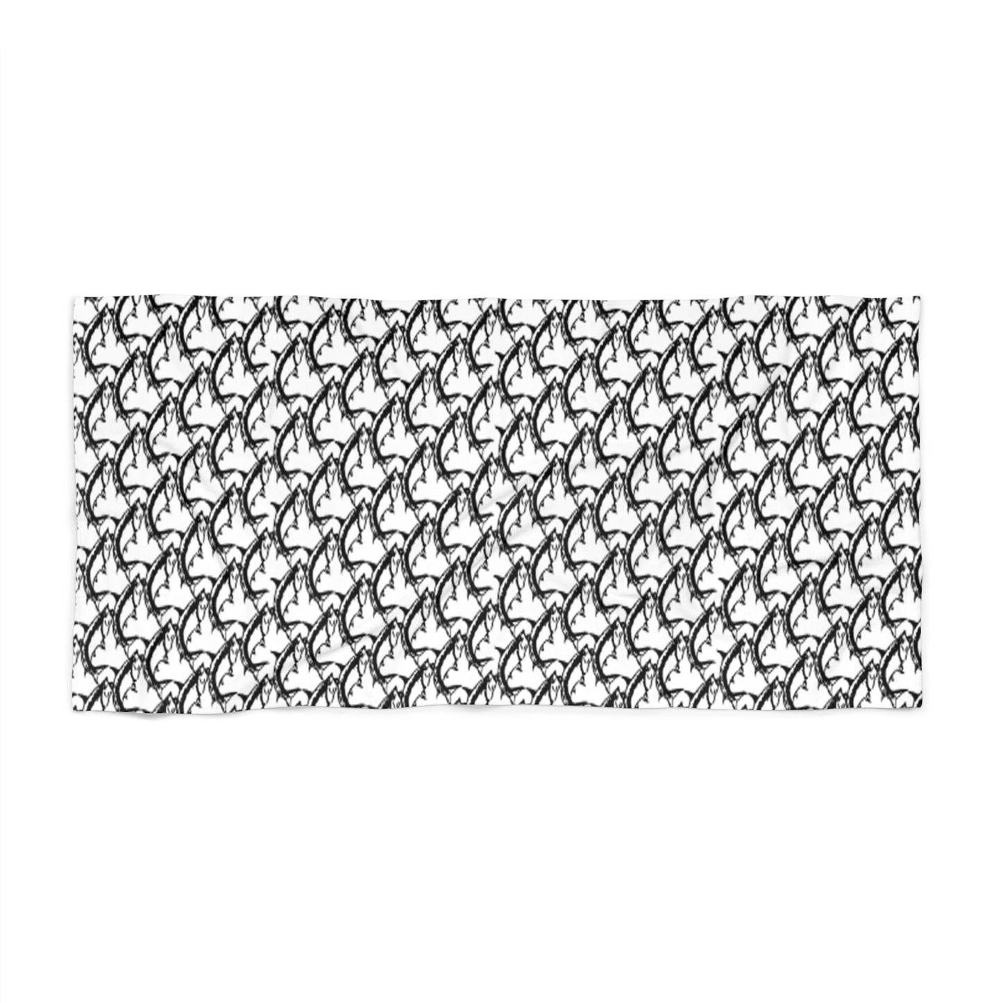 Beach Towel - McClean Tarpon Houndstooth Towel