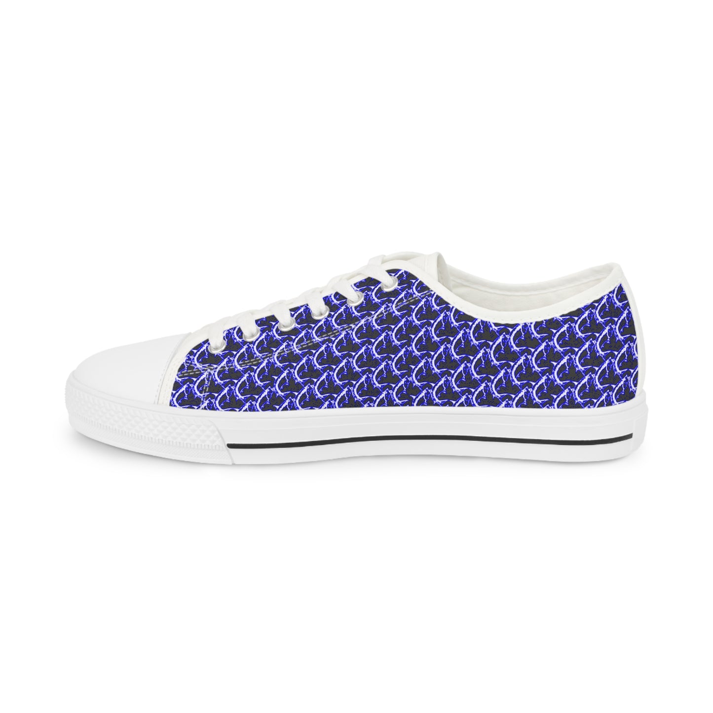 Low Top Sneakers - McClean Blue Tarpon Houndstooth Men's Sneakers