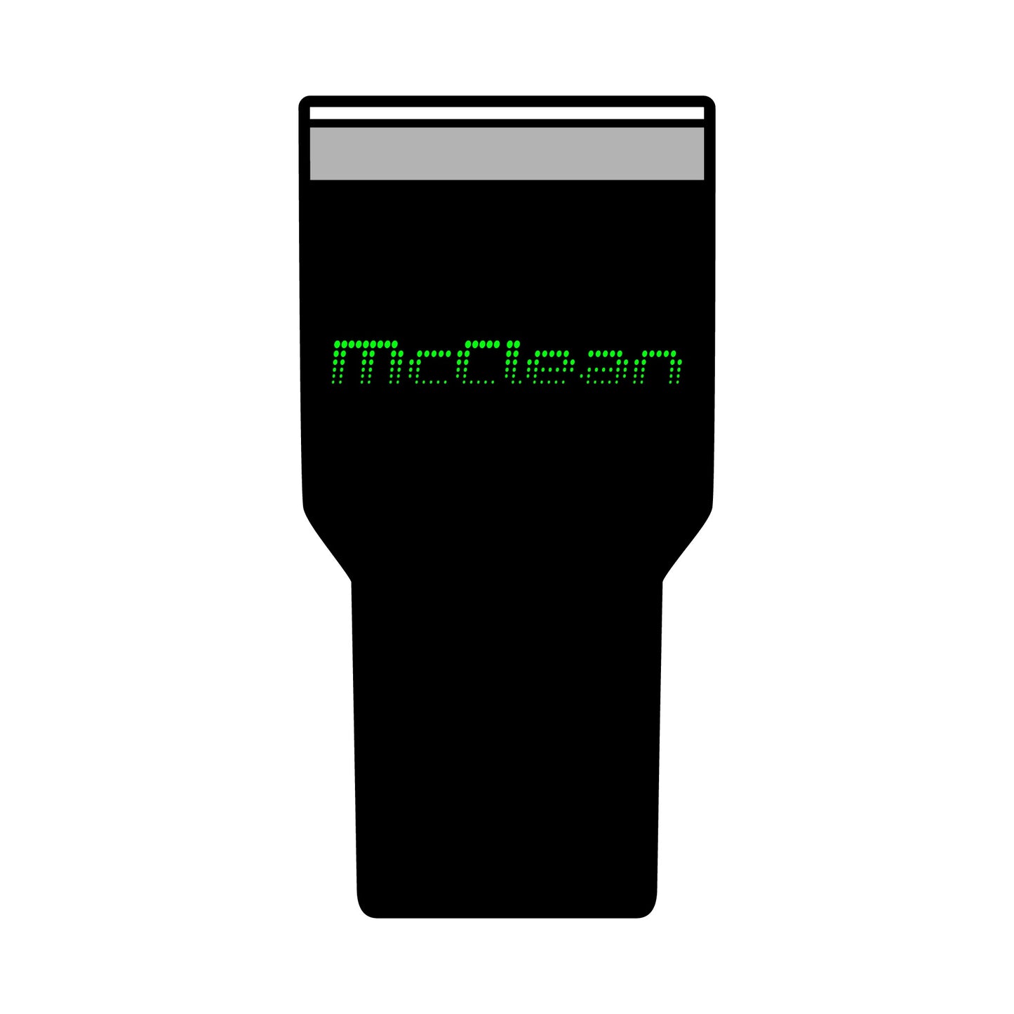 30oz Insulated Tumbler - Must Have McClean Tumbler