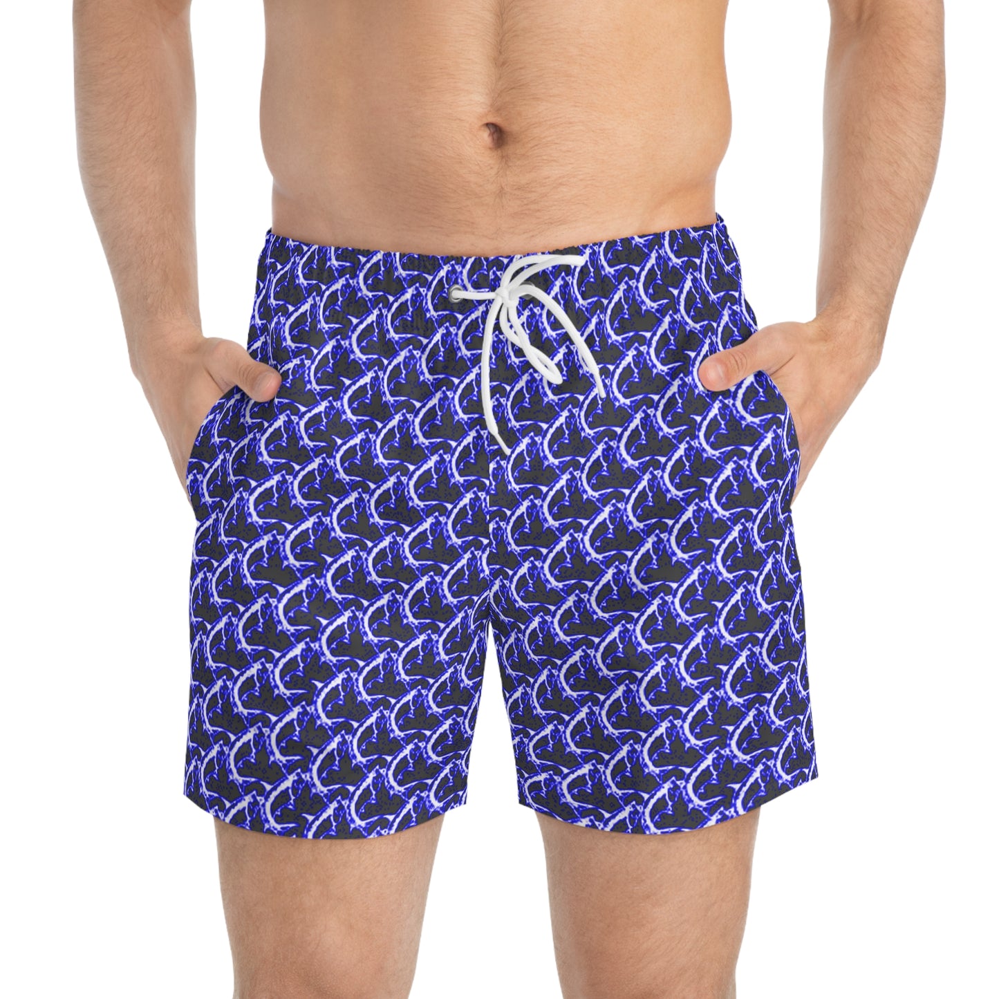 Blue Tarpon Houndstooth Swimsuit